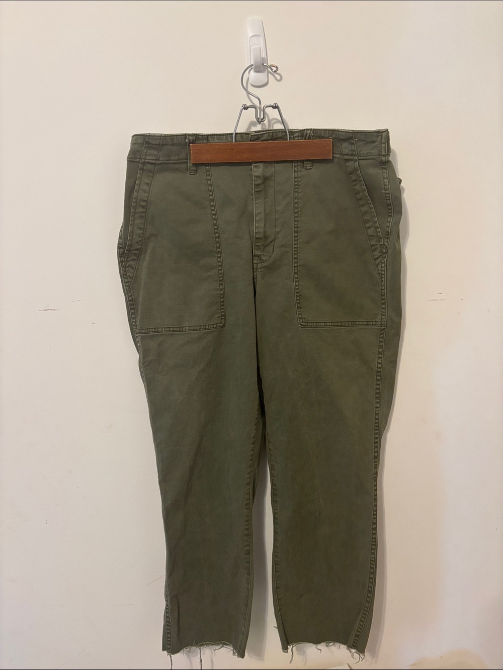 Madewell Olive Green Cargo Utility Pants